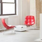 Jehs+Laub lounge chair and Ottoman