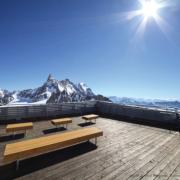 Woody Outdoor Public Seating