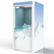 Oasis Linear Phone booth