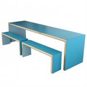 Waldo Bench & Waldo 45 Cafe Tables