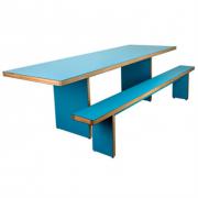 Waldo School bench tables